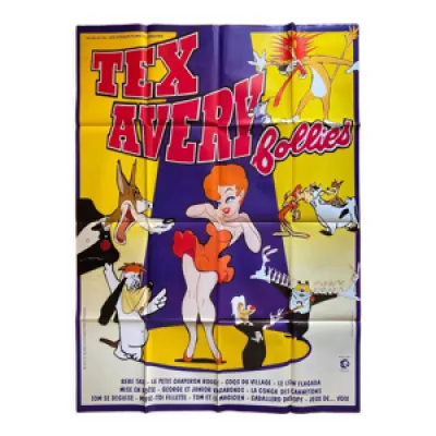 Affiche cinéma Tex Avery