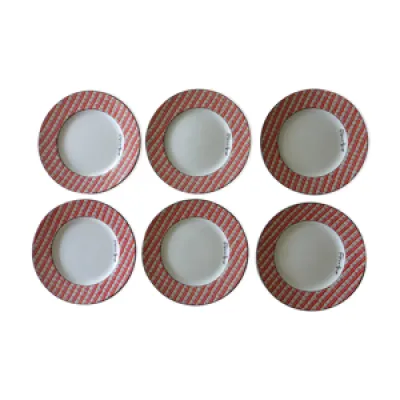 6 assiettes andy warholl