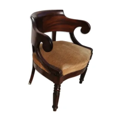fauteuil de bureau style - louis philippe