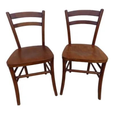2 chaises bistrots de - luterma