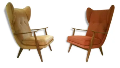 Fauteuil Wing chair knoll - antimott