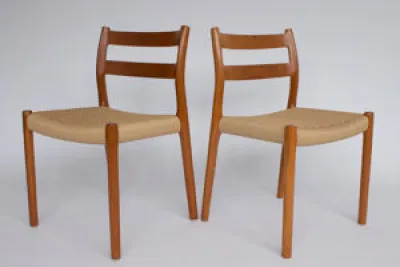 1 sur 2 chaises Niels - danois