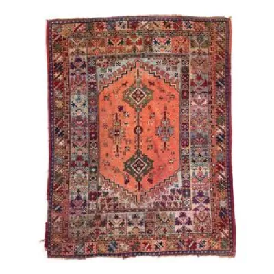 tapis ancien multicolore - 175cm