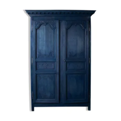 Antique Indigo armoire