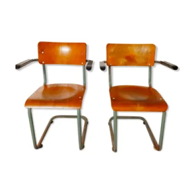 Paire de fauteuils traîneau - anciens