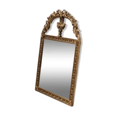 Antique gilded LXVI mirror