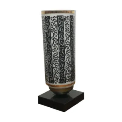 Lampe cylindrique art