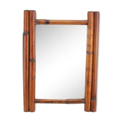 miroir rectangulaire - bambou