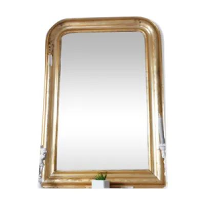 Miroir doré style Louis - philippe