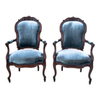 Une paire de fauteuils - france vers 1900