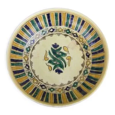 Plat en céramique marocain