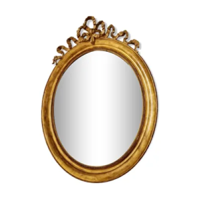 miroir ovale Louis XVI
