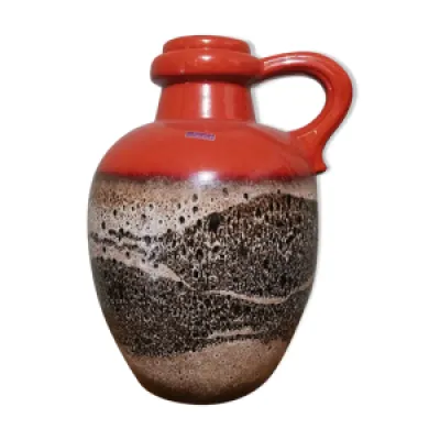 Vase allemand Scheurich - fat lava