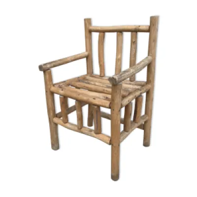 fauteuil art-populaire - 1950 bois