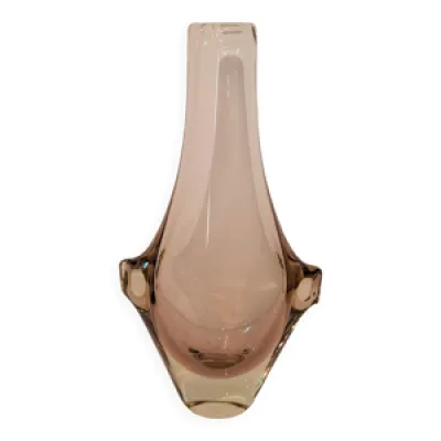 Vase en cristal de Bohème - klinger