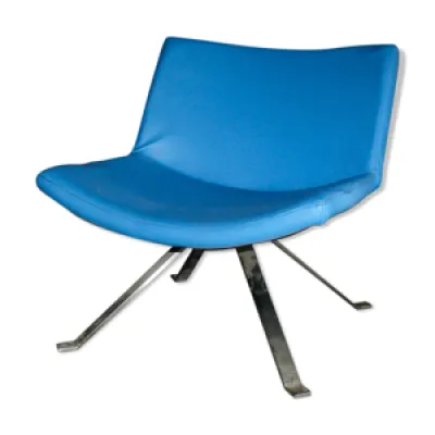 fauteuil design Kesterport - bleu