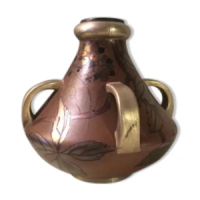 Vase art nouveau keramis
