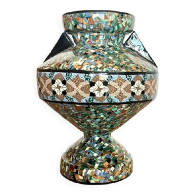 Vase de Vallauris signé - gerbino