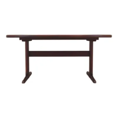 Table en acajou, design danois,