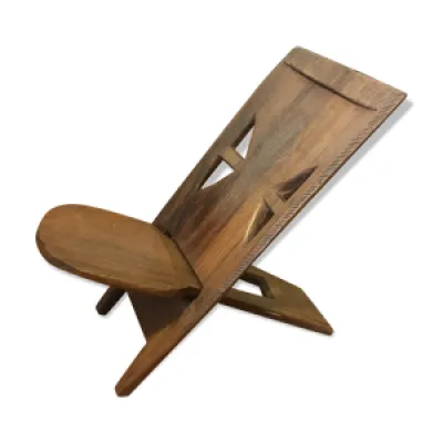 Chaise à palabre en - bois