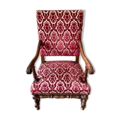 Fauteuil style louis - xiii