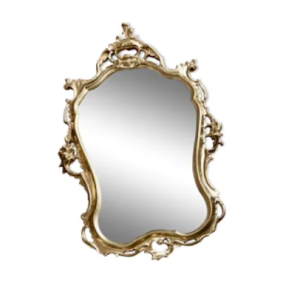 Miroir baroque doré - stuck