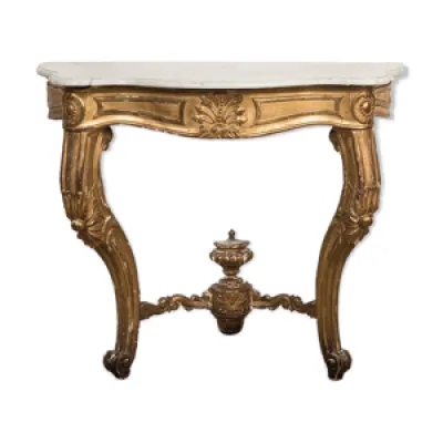 console Louis XV Giltwood