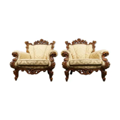 fauteuils mid-century - italie