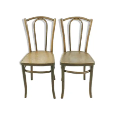 Ensemble de 2 chaises - 1920 bois