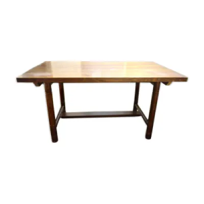 Table rectangulaire en - bois exotique