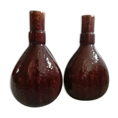 Paire de vases céramique