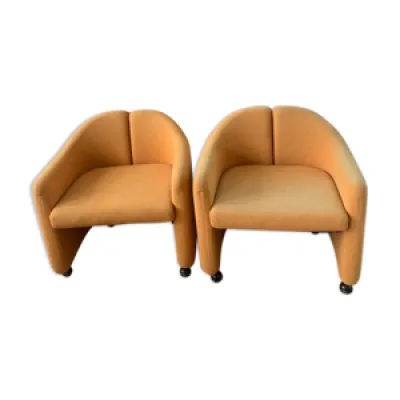 Paire de fauteuils PS142 - gerli