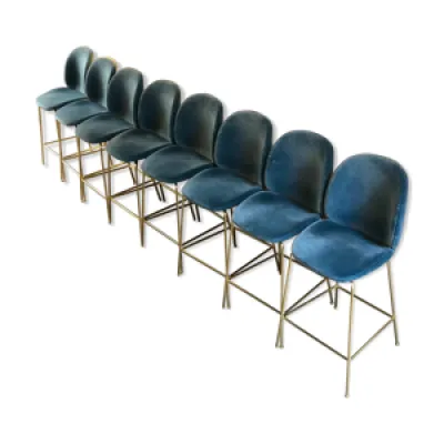 chaises hautes Beetle - bleu