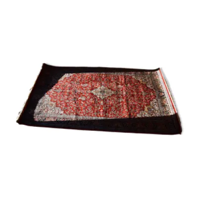 tapis cachemire indien - rouge