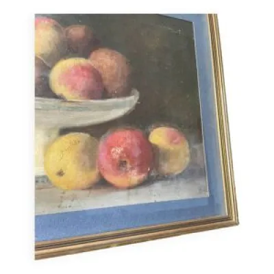 Peinture Pommes dans - une