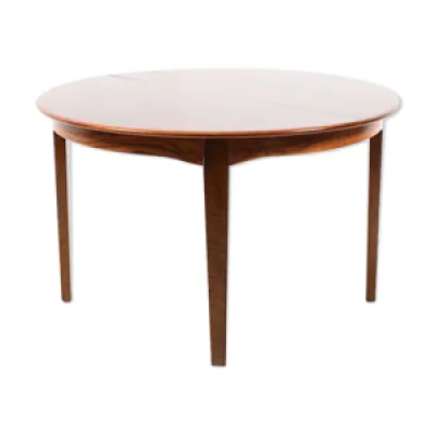Table ronde danois en - palissandre