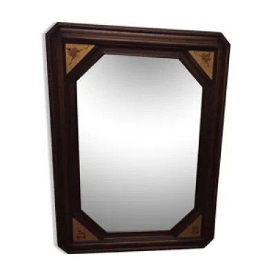 miroir en bois 81 x 61