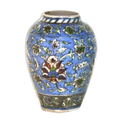 Vase en céramique iznic - ottoman