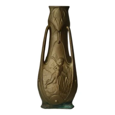 vase art nouveau Nymphes