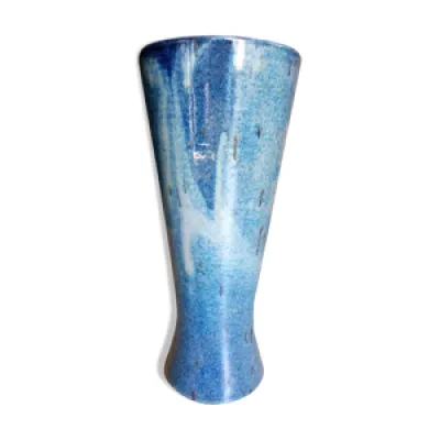 Vase XL en céramique - bleue
