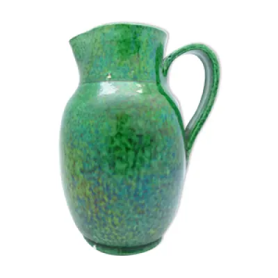 Vase pichet en céramique - vert