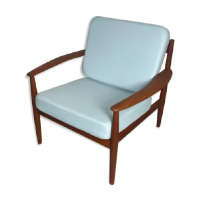 fauteuil en teck danois - grete jalk
