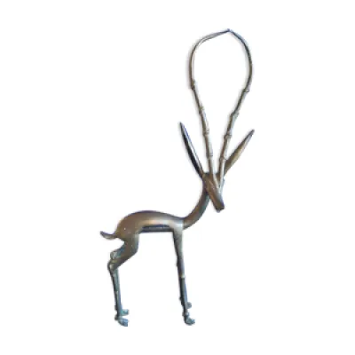 antilope en bronze