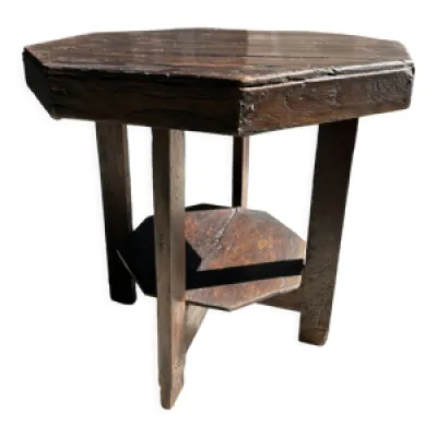 Table d'appoint octogonale - style moderniste