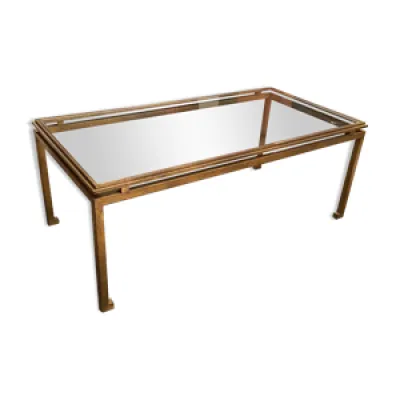 Table basse en bronze - 1950 style
