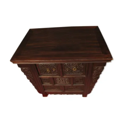 Ancienne table chinoise - tiroirs