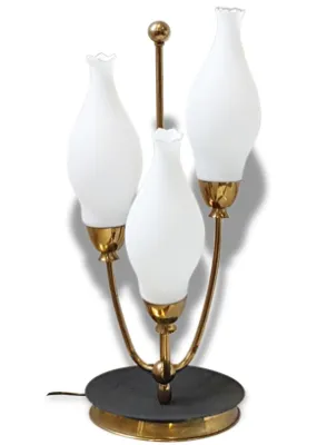 lampe de table triple