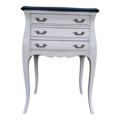 Commode trois tiroirs - blanche