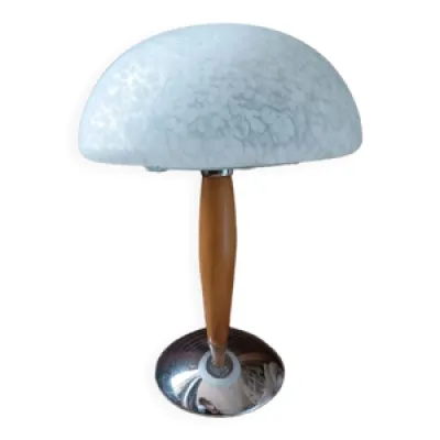 Lampe chevet champignon - globe clichy