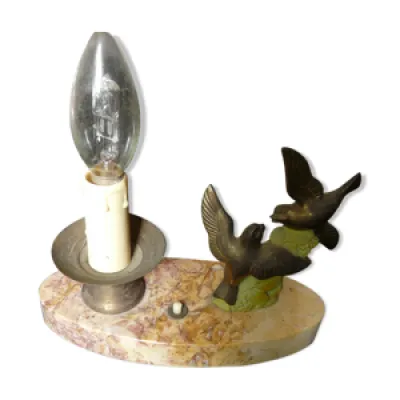 lampe à poser sur socle - sculpture